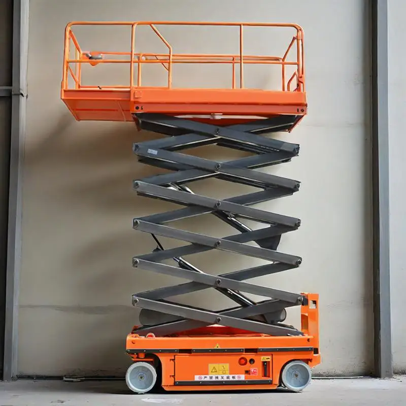 

16m 18m aerial working platform hydraulic electric self propelled scissor lift