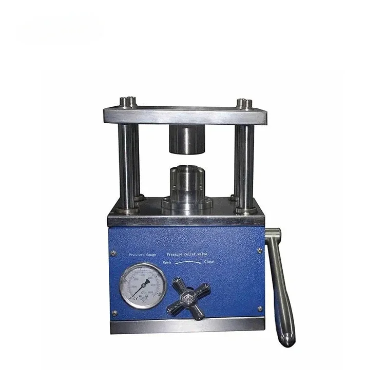 Button Battery Coin Cell Crimping Machine Electronic Manufacturing Crimping Press Equipment for Cell Crimping