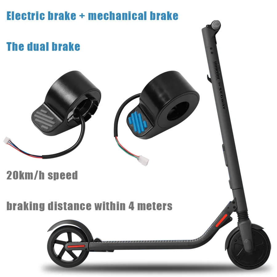 Acceleratore elettrico per Segway Ninebot ES1 ES2 ES3 ES4 Scooter Freno pollice Acceleratore Kickscooter Parte di ricambio