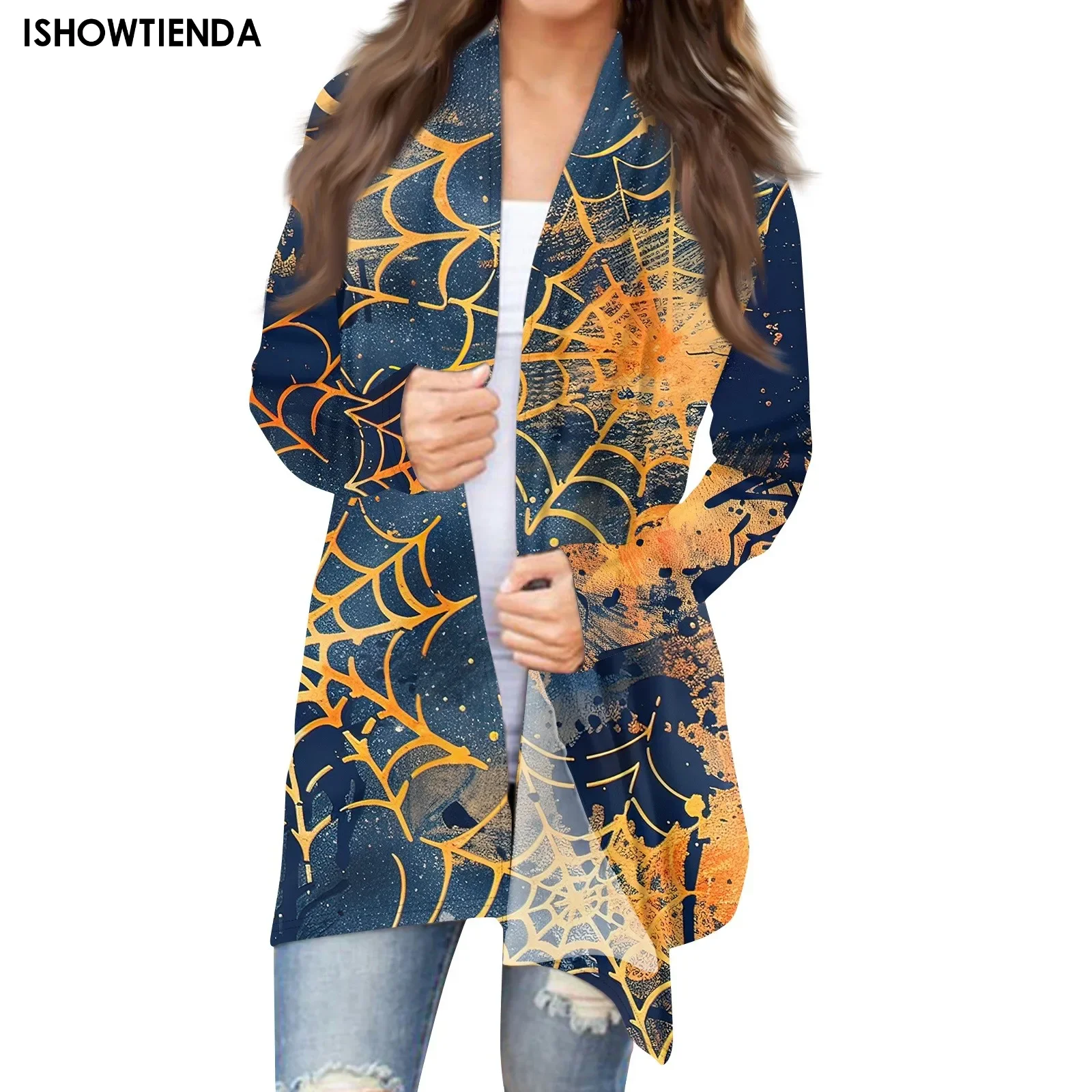 

Women's Halloween Shirt High Quality Style Printed Long Sleeve Shirt Summer Fashion Comfortable Shirt Loose And Breathable