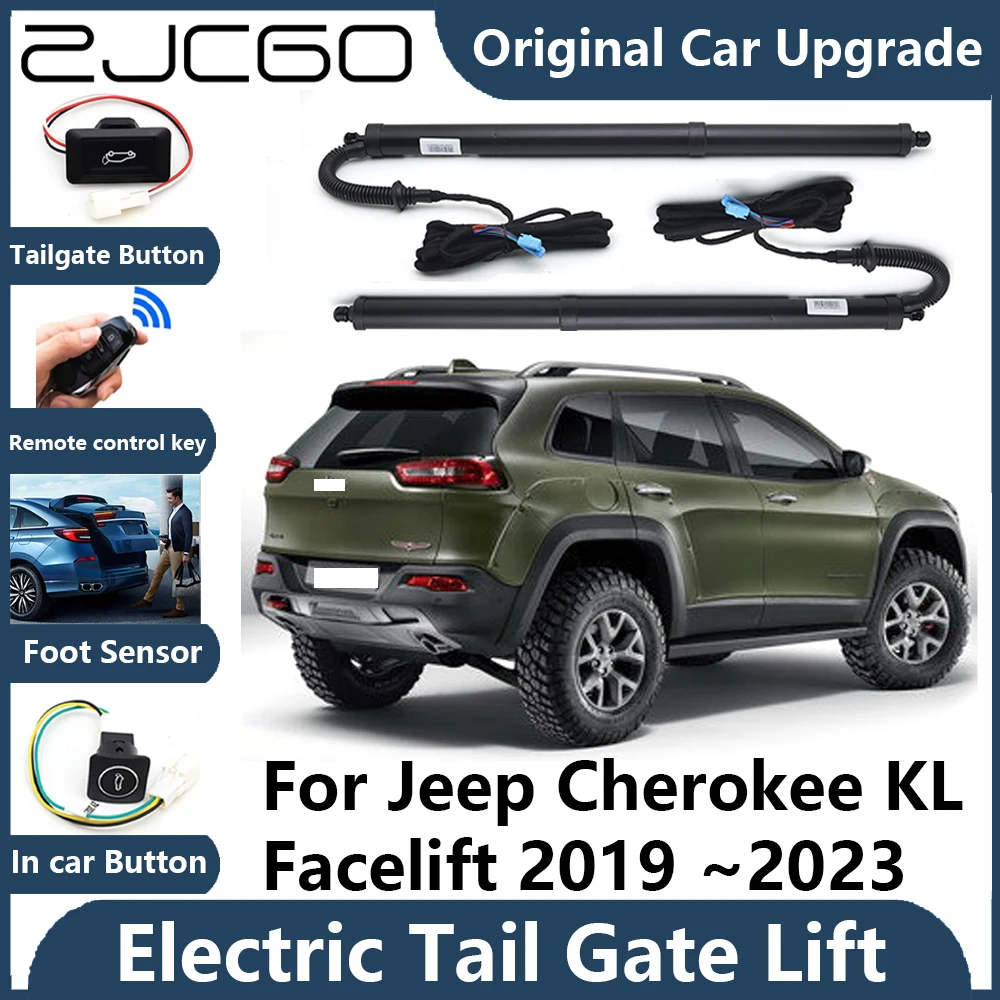 

ForJeep Cherokee KL Facelift 2019~2023 Tailgate Electric Tail Gate Lift Prop Support Vehicle Power Rear Door Liftgate Strut