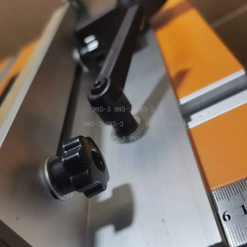 Router Table Lifting Insert Plate Woodwork Table System Bakelite Milling Bench With Fence and Miter Gauge view 4