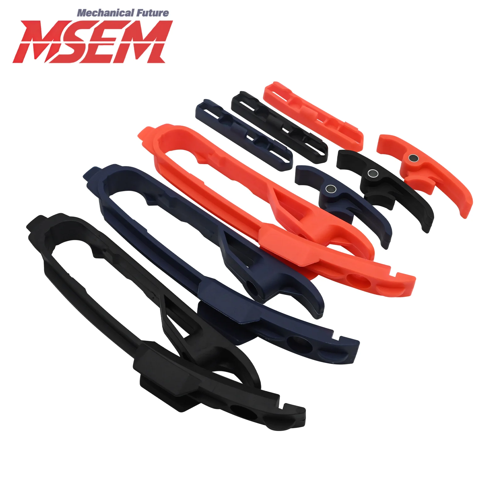 For KTM 125-450 SX XC SXF XCF 2016-2023 Husqvarna FC FS TC TX Motocross Chain Guide Slider and Brake Hose Clamp Motorcycle
