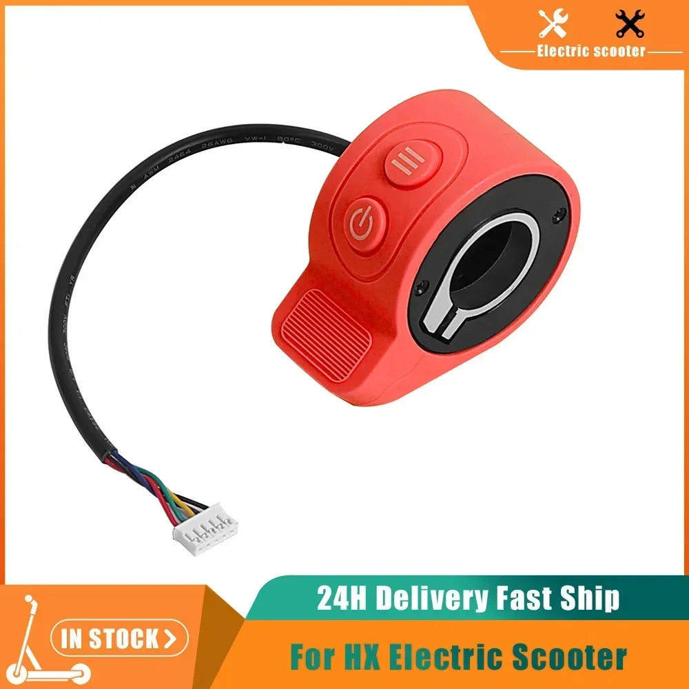 

Finger Throttle Accelerator For HX X6 X7 X8 Kickscooter Speed Controller Throttle Knob Assembly Electric Scooter Accessories