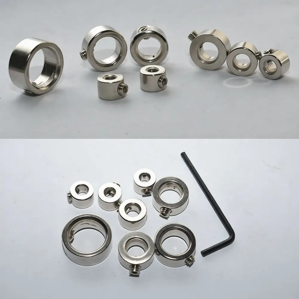 Drill Bit Positioning Stopper Ring Adjustable Woodworking Depth Limiter Metal Clamp Hardware Tool For Precise Hole Drilling