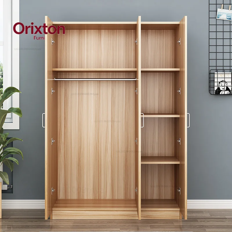 Organizer Bedroom Wardrobe Clothes Partitions Cupboard Closet Storage Shelf Wooden Modern Display  Furniture