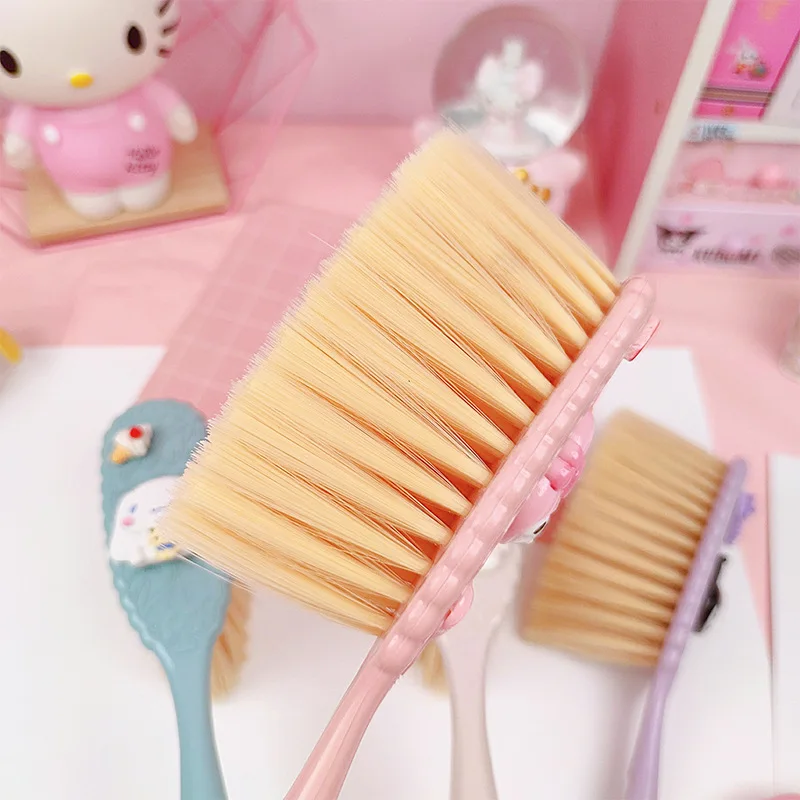 Sanrio Home Sweep Bed Brush Hello Kitty Cinnamoroll Kuromi Shoes Sofa Cleaning Magic Bedroom Long Handle Soft Brush Girls Gift