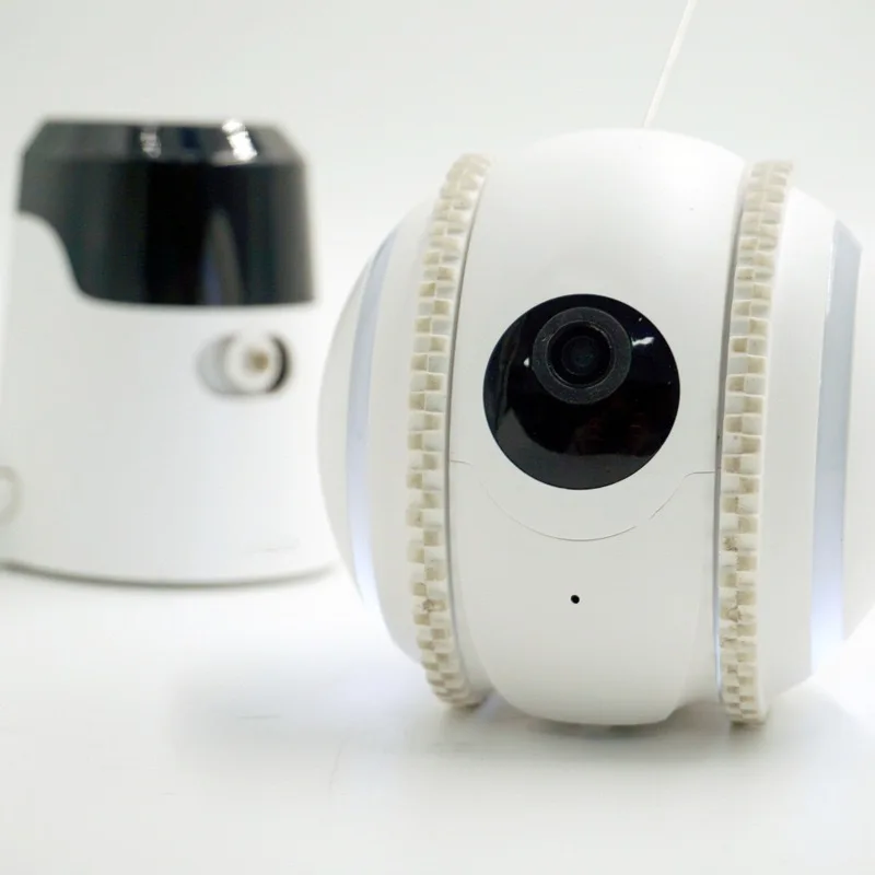 Smart Rechargeable Waterproof Pet Robot with Live HD Camera Remote-Controlled Interactive Ball for Dogs & Cats Home Use