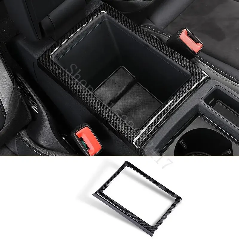 LHD! ABS Matte Armrest Box Inner Decoration Cover Trim Car Styling For Audi Q3 2019 2020 20212022 Interior Accessories