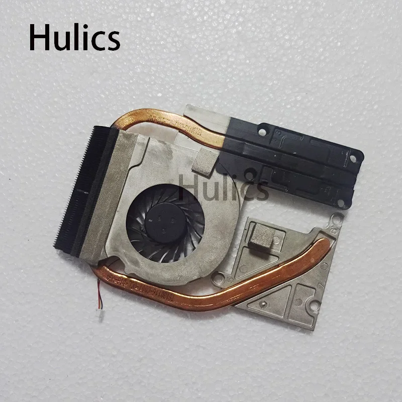 Hulics Used Cpu Cooling Cooler For Dell VOSTRO 3560 V3560  Heatsink Fan 06HNV7 6HNV7 AT0OC002FC0 DFS501105FQ0T FB93