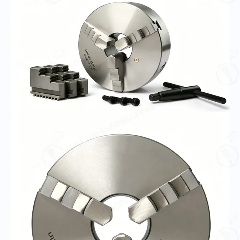 Mini Metal Lathe Chuck K11-100 32mm Bore 3 Jaw Self-Centering Chuck