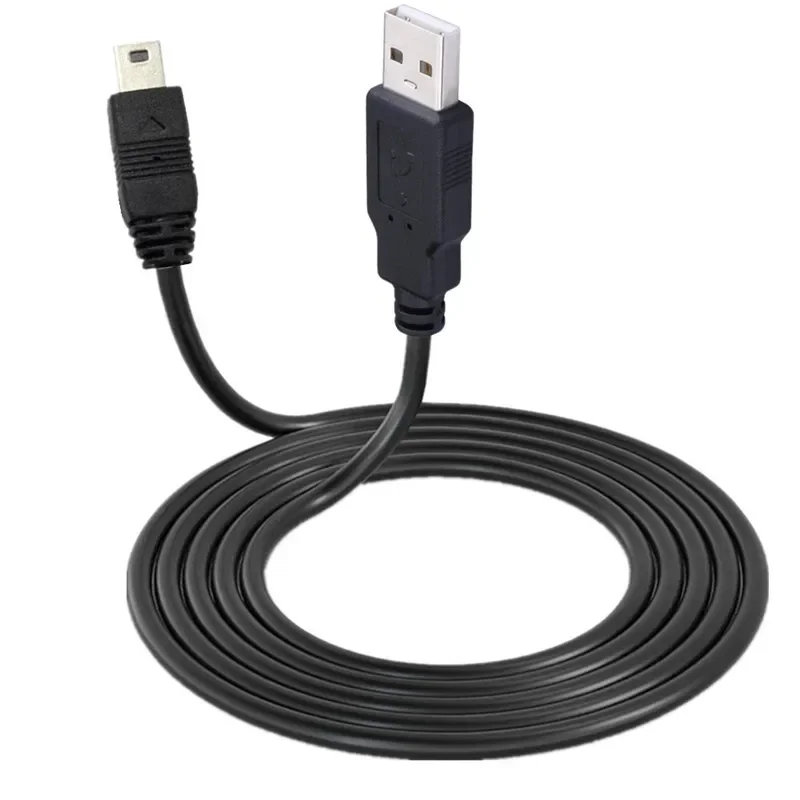 Kabel Mini USB UP Down Lewy Prawy Kątowy 90 Stopni USB 2.0 DO Mini USB 5-pinowy do aparatu MP4 Tablet 0,25 m 1,5 m 3 m