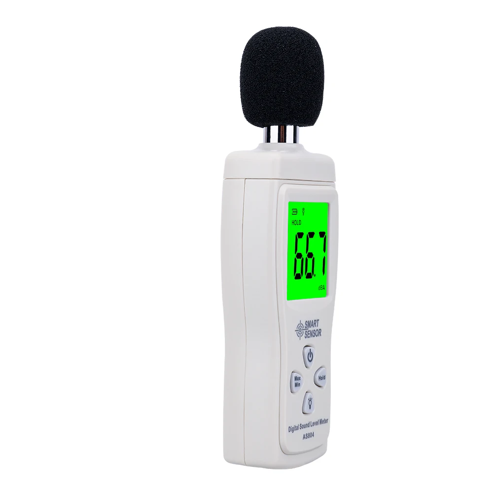 Medidor de ruido portátil, herramientas de diagnóstico de 30 a 130dB, probador de monitoreo, Detector de decibelios, analizador, medidor de nivel de sonido Digital