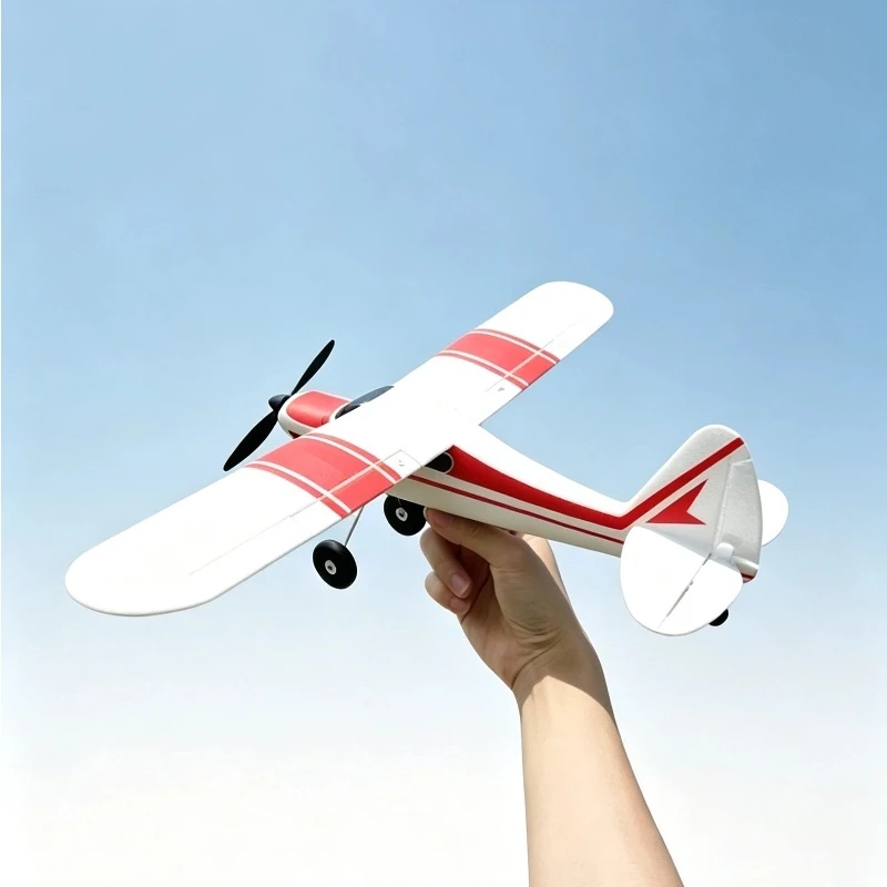 Blue Arrow Rc Airplane 500mm Wingspan Pa 18 Electric Fixed Wing Remote Control Plane Model For Beginner Hobbyists