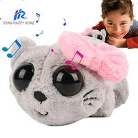 Sad Hamster Musical Plush Toy Soft Stuffed Animal Cute Hamster Plush Dolls For Children Kids Christmas Birthday Gift