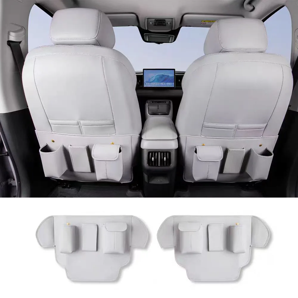 Fit For BYD sealion 05 EV 2025 Seat Kick Pad Multifunctional Storage Bag Original Car Color Protective Pad Interior Supplies