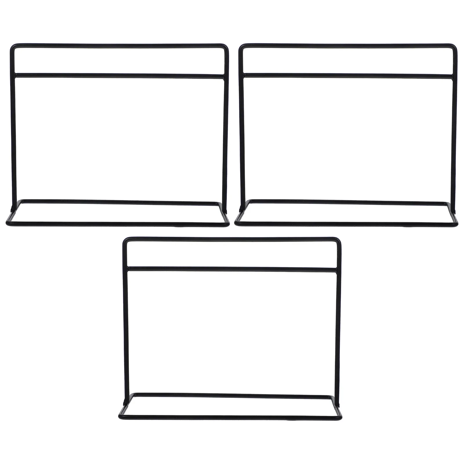 

Набор из 3 миниатюрных железных напольных вешалок для одежды, простой стильный органайзер для хранения и демонстрации одежды для кукольного домика