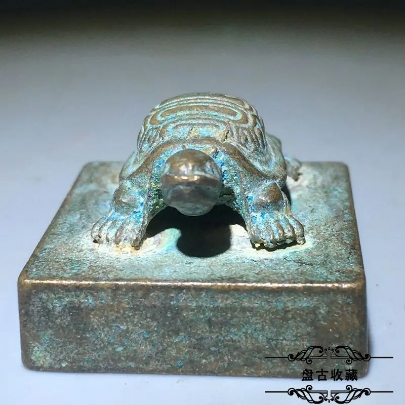 

Old bronze, old objects, turtle small seal, Xixia seal, bronze turtle seal, nostalgic ornaments