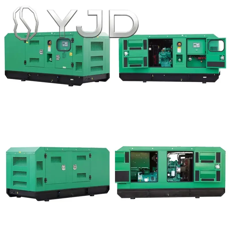 Super Silent Generator Set Open Frame ATS Remote Start 20kva 30kva 40kva 50kva 230v/240v/480v Rated Voltage 50/60hz