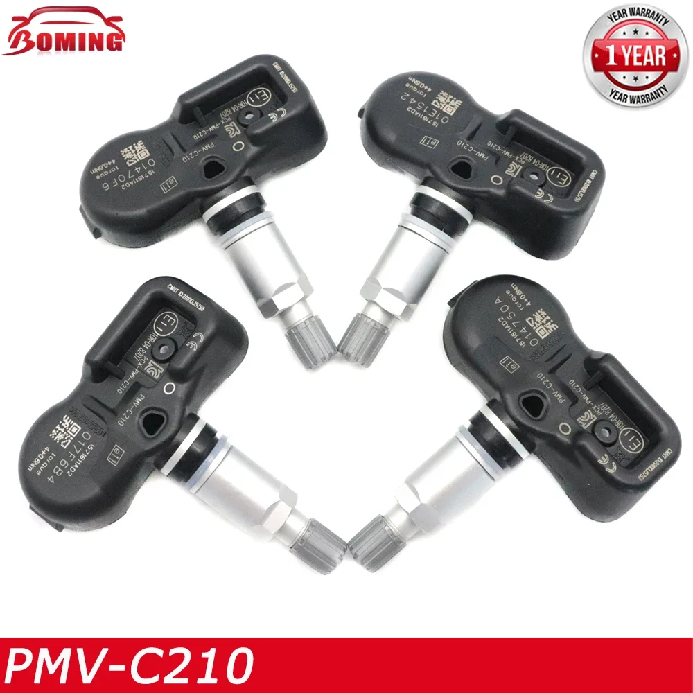 PMV-C210 TPMS Sensor de presión de neumáticos para Lexus ES GS GX LC LS para Toyota Alphard Auris Avens Avensis 433MHz PMVC210 42607-02031