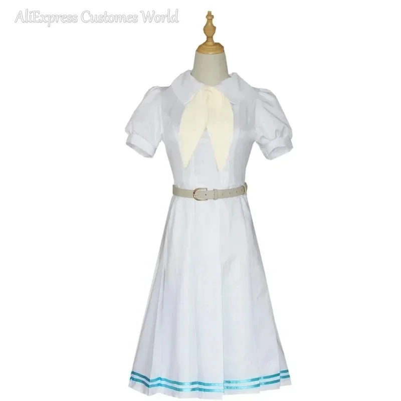Anime beastar White Rabbit jingle JK uniform dress white dress Juliet cosplay costume for woman girls Hallowmas Party costume