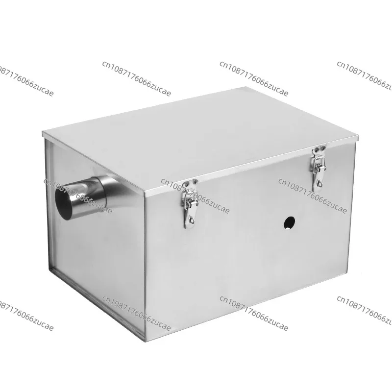 Cross-border Buried Oil-water Separator 304 Stainless Steel Finished Oil Trap Unpowered Kitchen Oil Trap Equipment