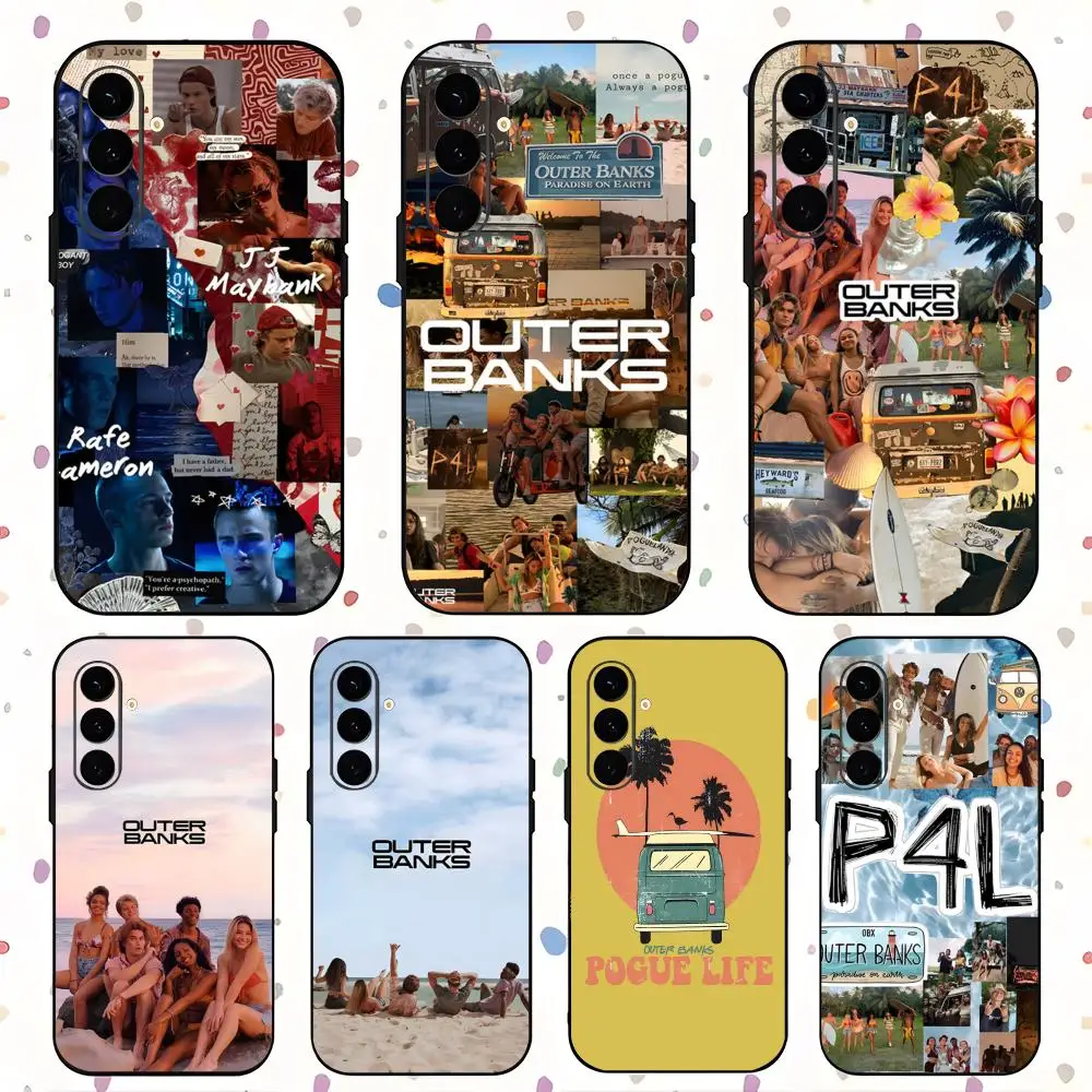 Popular TV O-Outer Banks Phone Case For Samsung Galaxy S25 S24 S23 S22 S21  S20 Plus Ultra Note20 Soft Black - AliExpress
