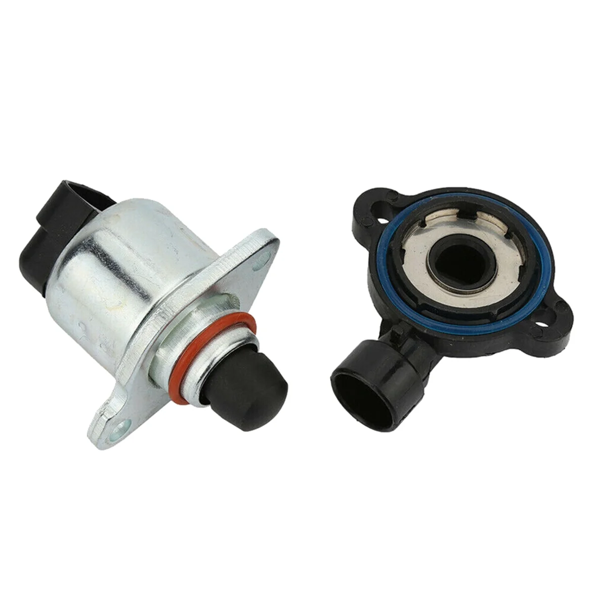 

92mm Throttle Body + TPS IAC Throttle Position Sensor for LSX LS LS1 LS2 LS7 BK