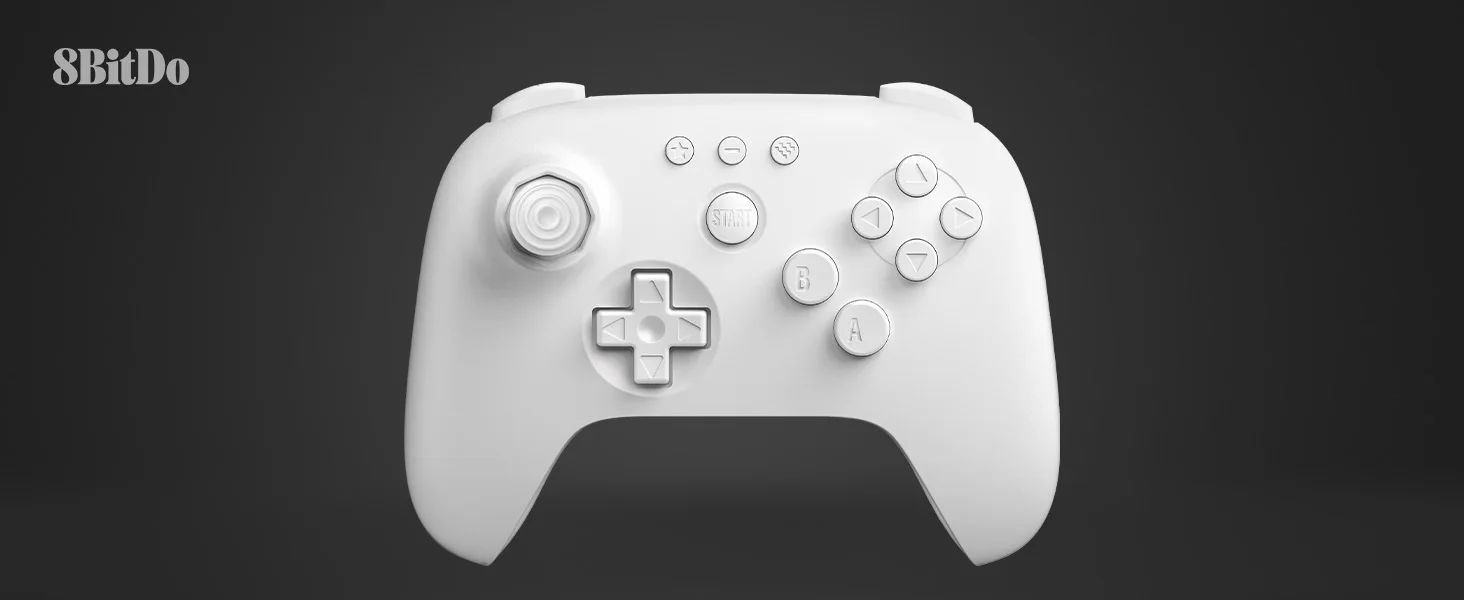 8BitDo Grauer N64 Bluetooth-Controller für Analogue 3D, Nintendo Switch, Switch 2, Gaming-Joystick-Gamepad für Windows und Android – Detail 1
