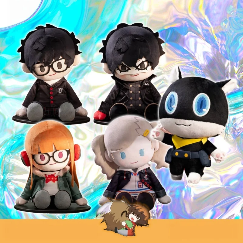 Baidai Persona 5 Royal Plush Soft Stuffed Doll Anime Periphery Toy Ren Amamiya Anne Takamaki Collection Home Decor Collectors