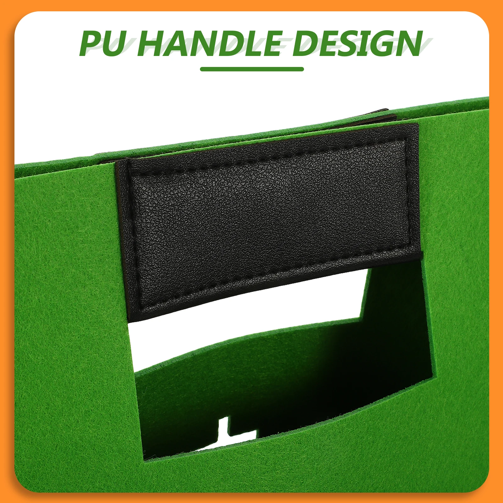 

1pc Felt Bible Cover Cross Design Large Capacity Church Bag Shopping Tote Sturdy Religious Gift For Study Travel