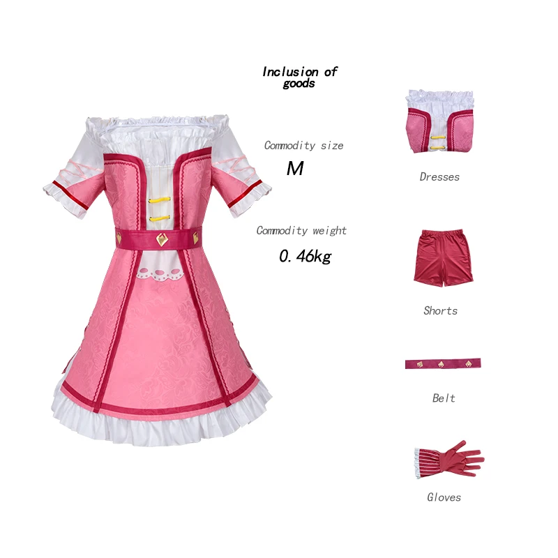 애니메이션 스타 칼리지 매직 코스프레, 코스튬 의류, 스타 아카데미 매직 원피스, 시즌 1, 히로인 스타 아카데미, 풀 코스튬