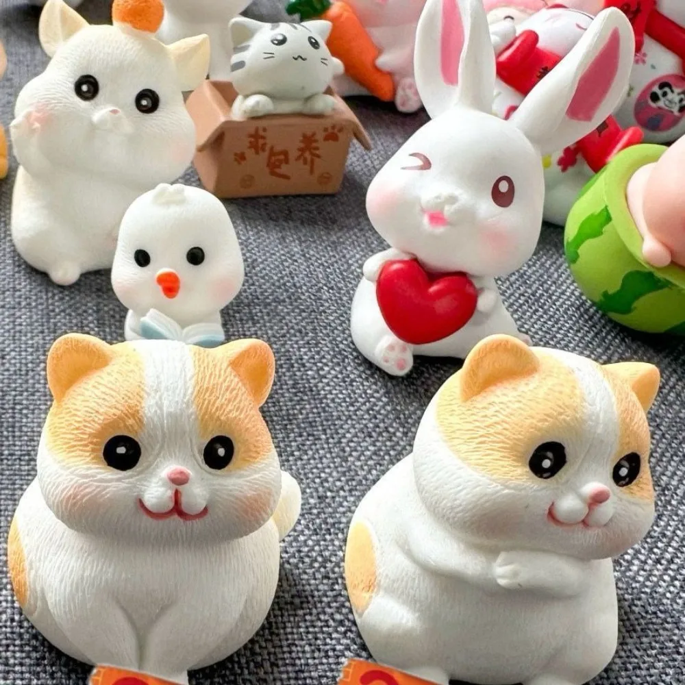 1 pz cartone animato frutta cieca borsa modello animale giocattoli in miniatura mini modello di frutta e verdura bambini gioca casa giocattolo ornamenti