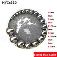 Precision Solid Balls Bearing Steel GCR15 Smooth Round Beads Dia 1.5mm 2mm 2.5mm 3mm 3.175mm 4mm 4.5mm 4.763mm 5mm 6mm 6.35mm
