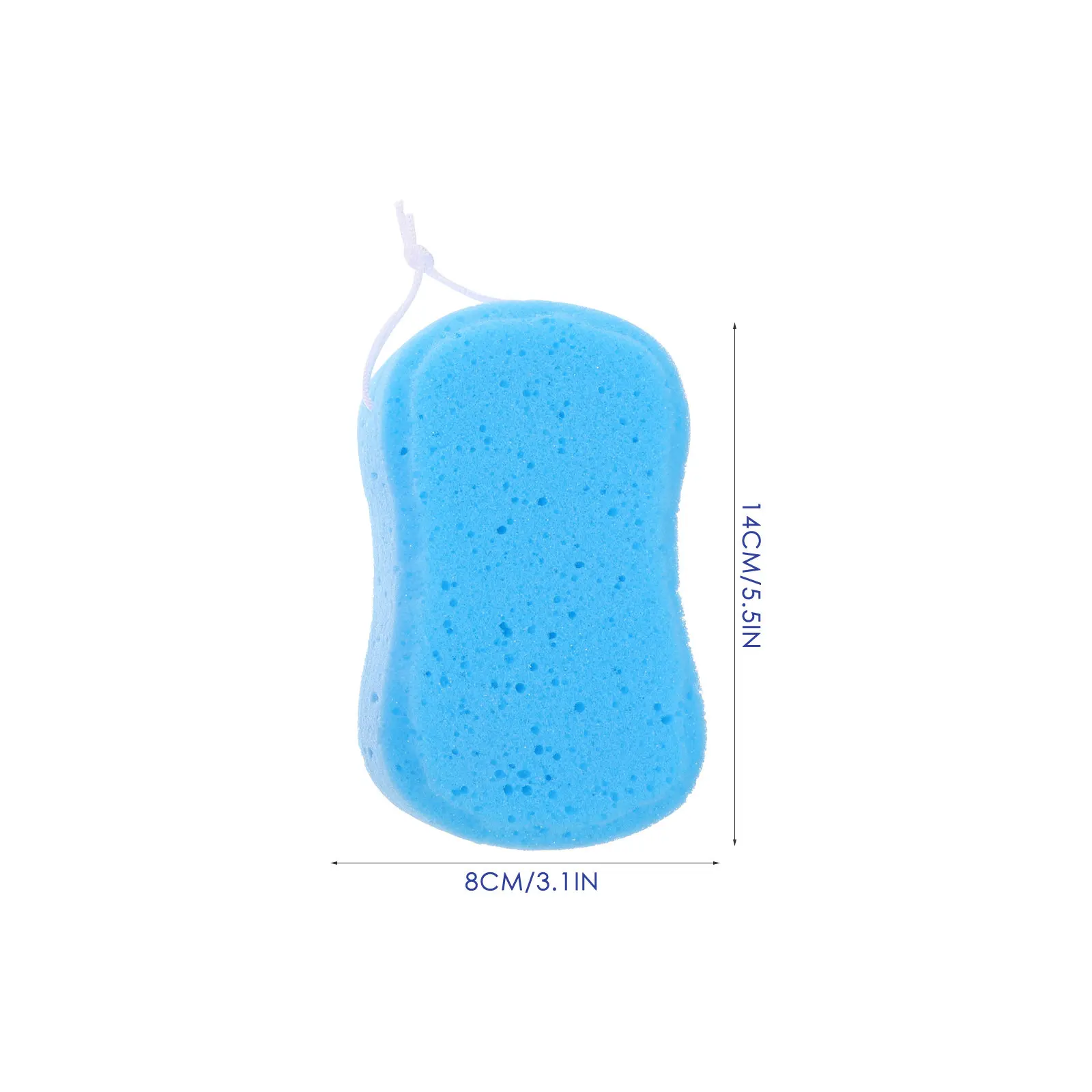 3Pcs High Density PU Bathing Ball Shower Sponge for Head to Toe Cleansing Dead Skin Removal Fatigue Relief Body Scrubber Bath
