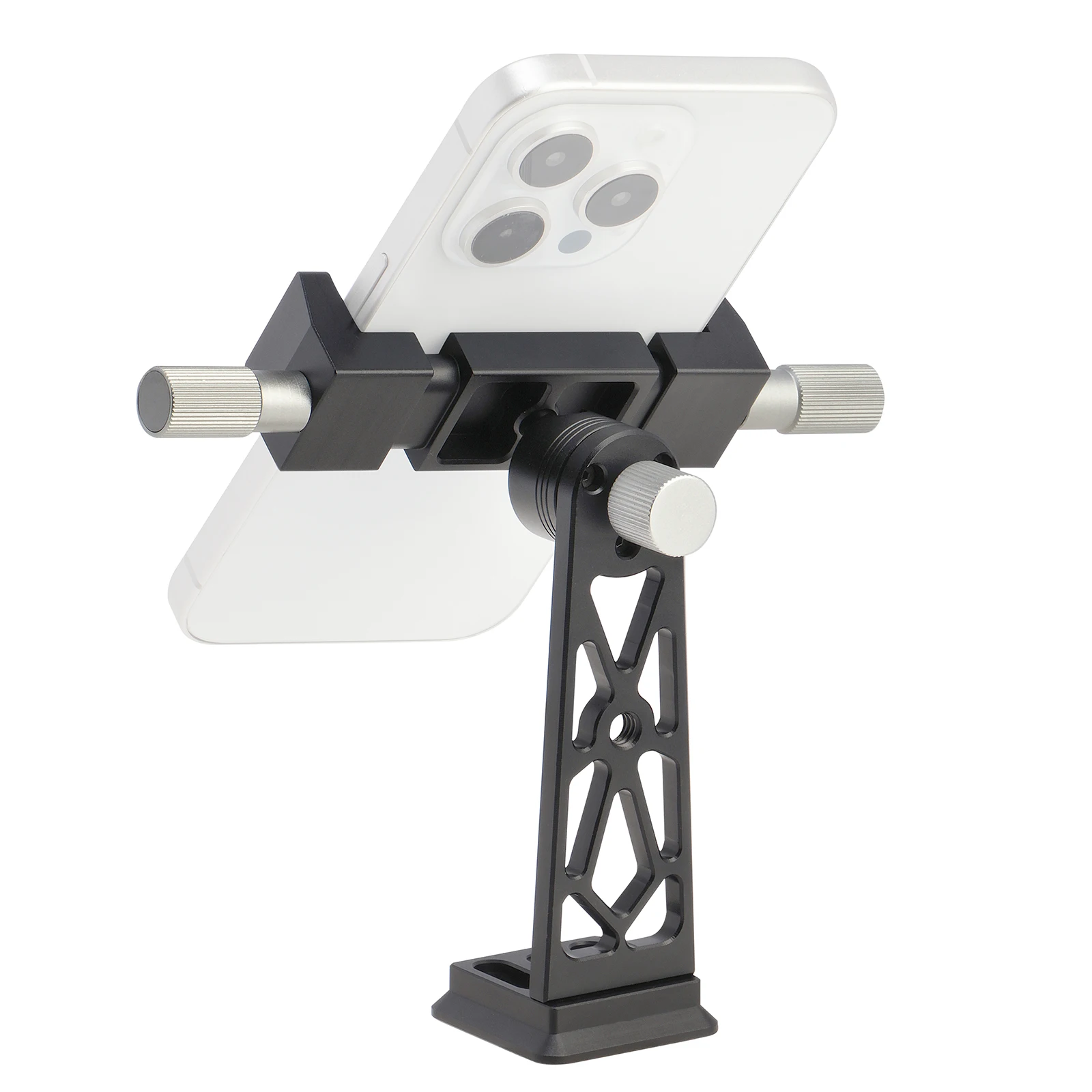 حامل مشبك معدني عالمي للهاتف ، حامل ثلاثي القوائم قابل للدوران ، حامل هاتف مثبت ، حامل عمودي أفقي لسطح المكتب لتسجيل الفيديو