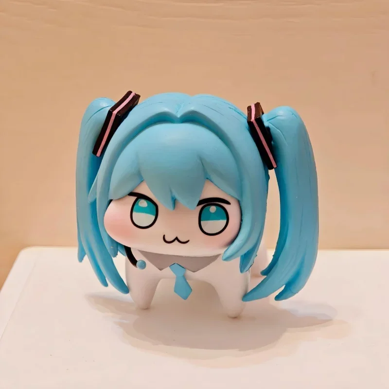 شخصيات دورو هاتسون ميكو اللطيفة Q نسخة PVC أنيمي نموذج أرقام Kawaii الكرتون سطح المكتب الديكور لعبة دمية هدية #2