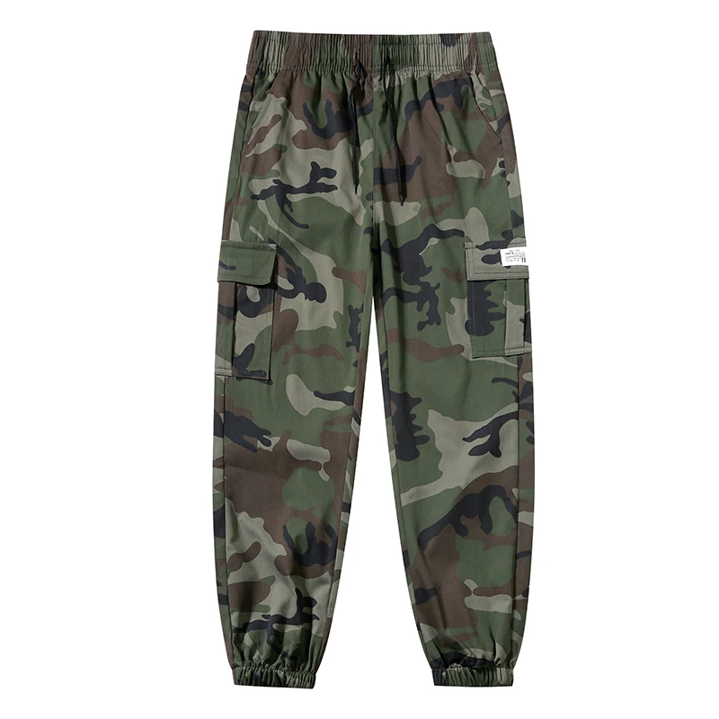American Streetwear Tactical Joggers Pants Men Outdoor Ripstop Cargo Pants Man Camouflage Working Clothing Men's Hiking Trousers