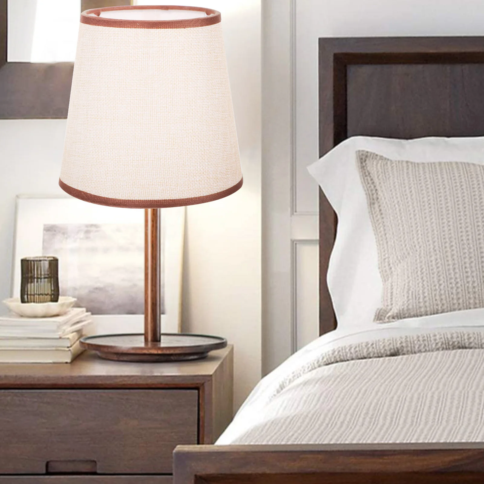 

Тканевый абажур для потолочных настенных торшеров, пылезащитный светильник, прочный абажур, декоративное освещение, аксессуар для лампы