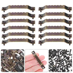 100 Pcs Photo Frame Hook Picture Hanging Hardware Canvas Hangers Hooks Serrated for Wall Pictures