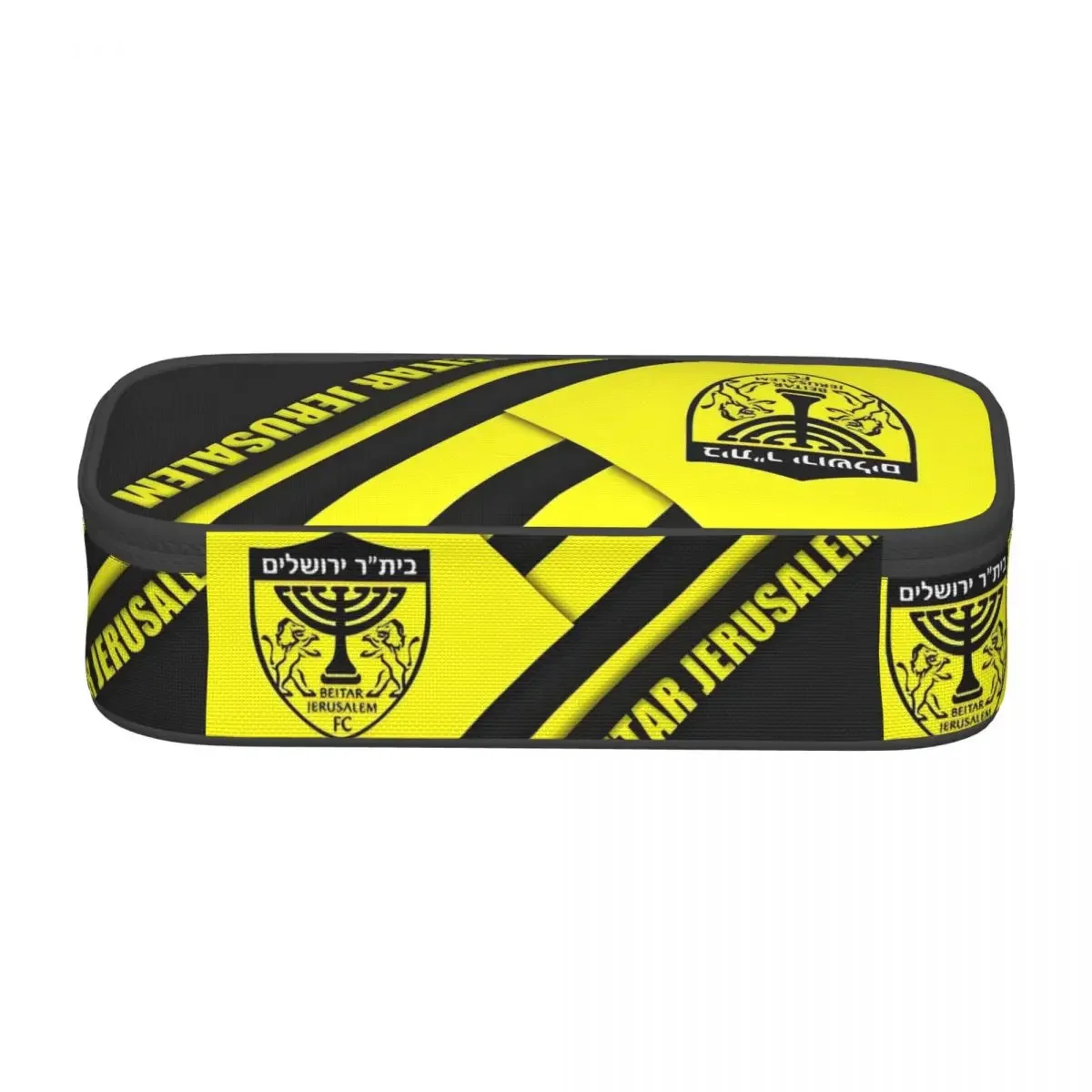 Personalizowane piłkarskie piórniki Beitar Jerusalem FC dla szkół piłkarskich, dla dziewcząt i chłopców, duża pojemność, etui na ołówki, artykuły papiernicze dla uczniów. — zdjęcie produktu 4