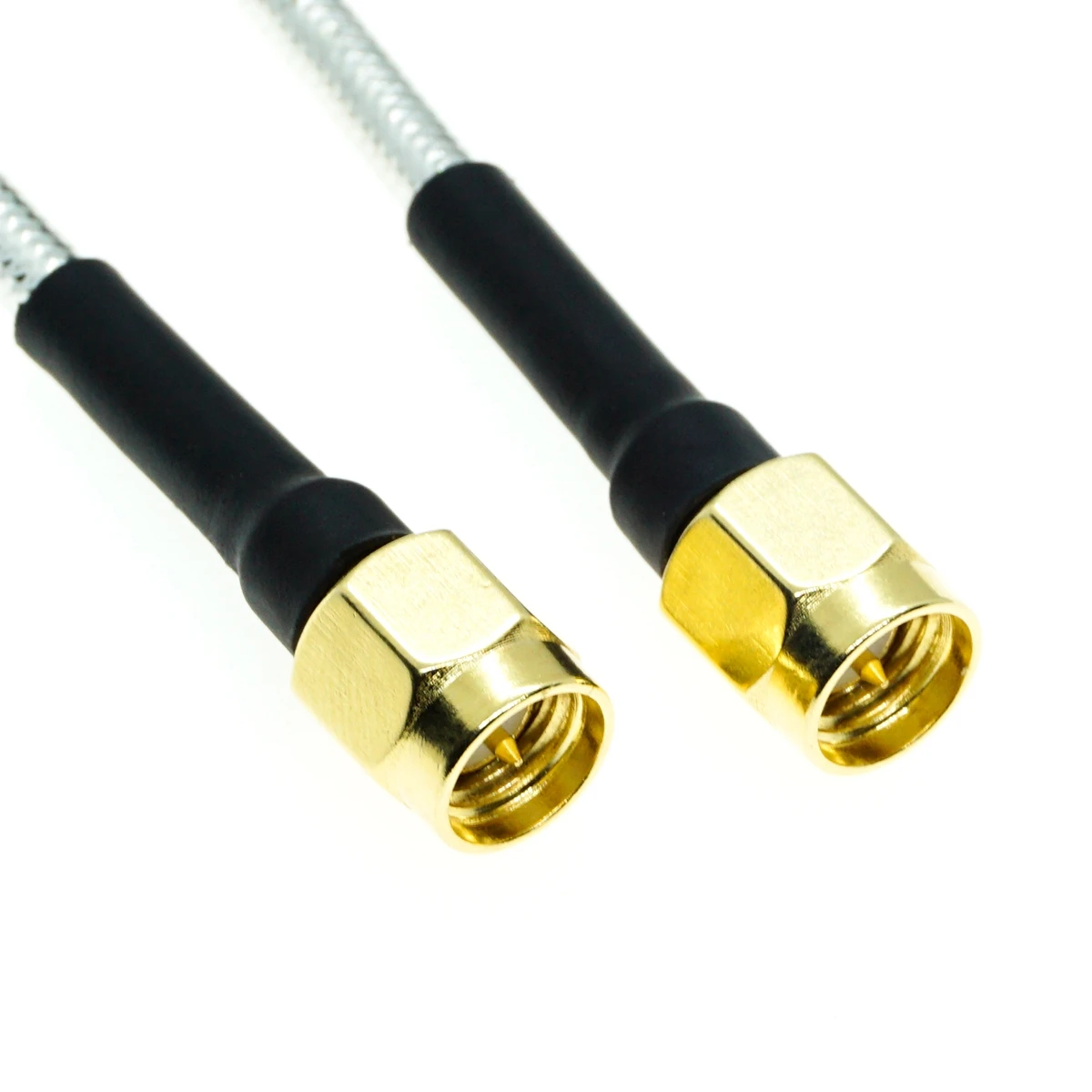 SMA male to SMA male plug solder connector RG402 RG-402 Semi Flexible RF Coax wir Coaxial Cable  0.141\