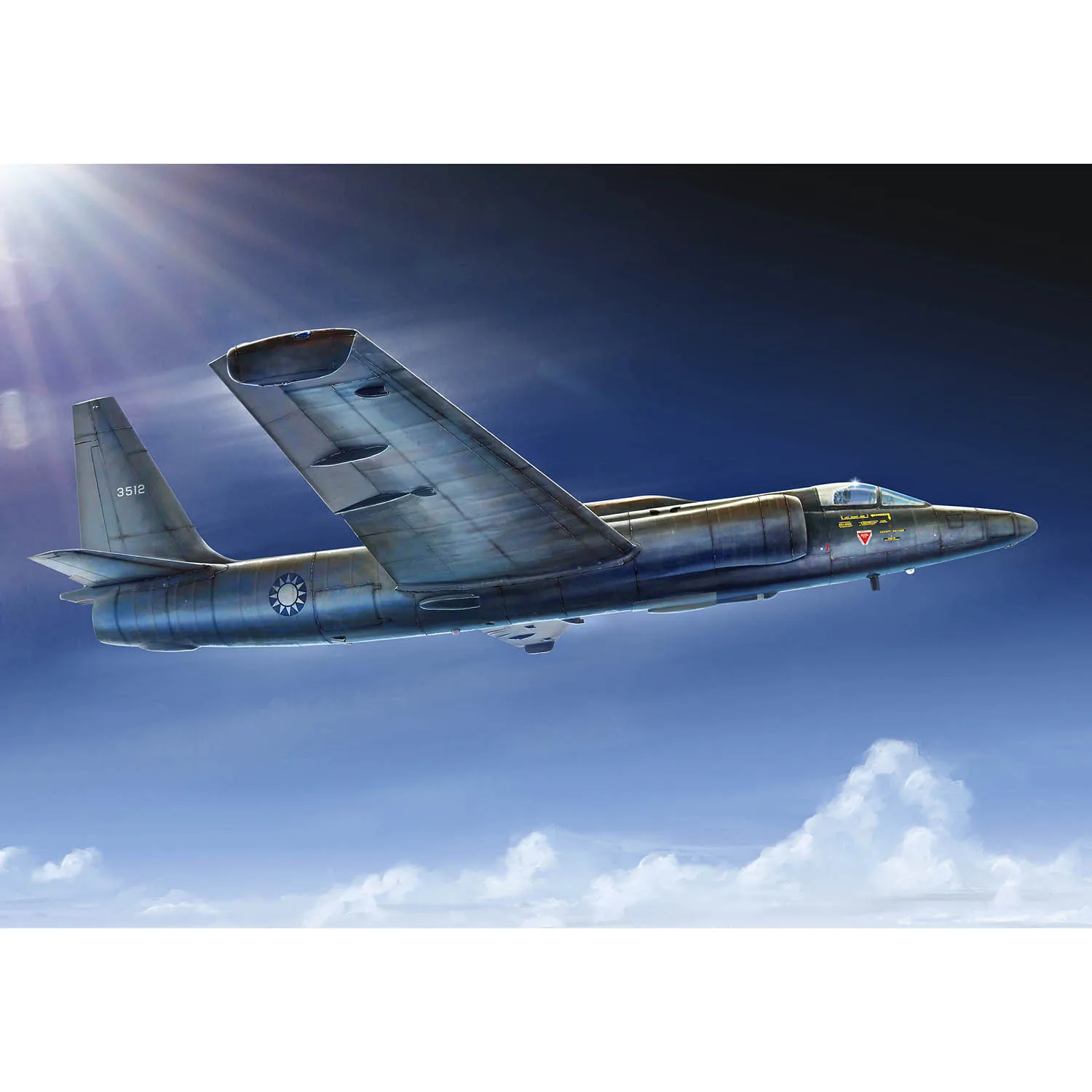 

1/72 HobbyBoss U-2C Dragon Lady Reconnaissance Plane DIY Airplane Model Kits for Collecting Toys TH23038