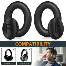 Remplacement des coussinets d'oreille Coussinets d'oreille Bose quietcomfort QC 2 15 25 35 Coussinets d'oreille pour casque qc35 qc2 qc15 qc25 accessoires