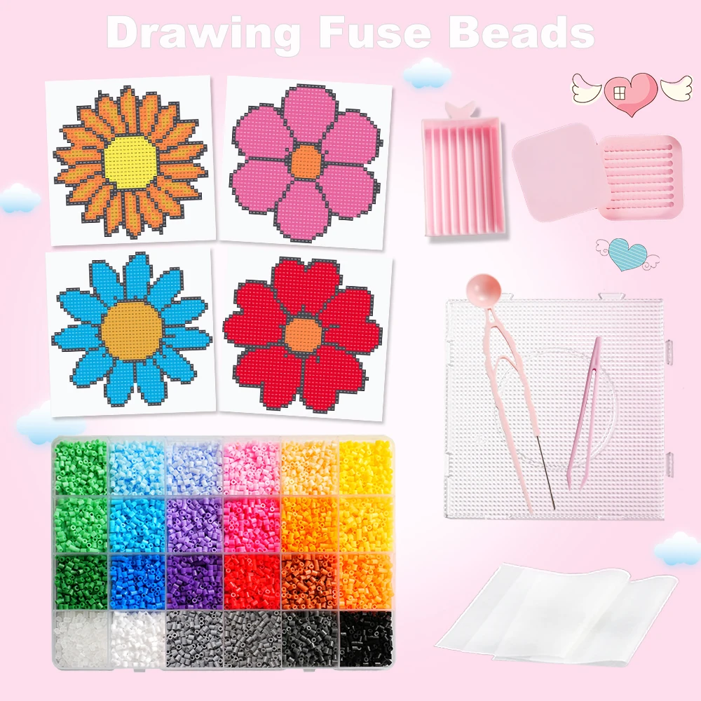 micangas-de-fusao-de-26-mm-com-padrao-floral-12013-pecas-com-acessorios-adequadas-para-fazer-chaveiros-hobby-artesanal-diy