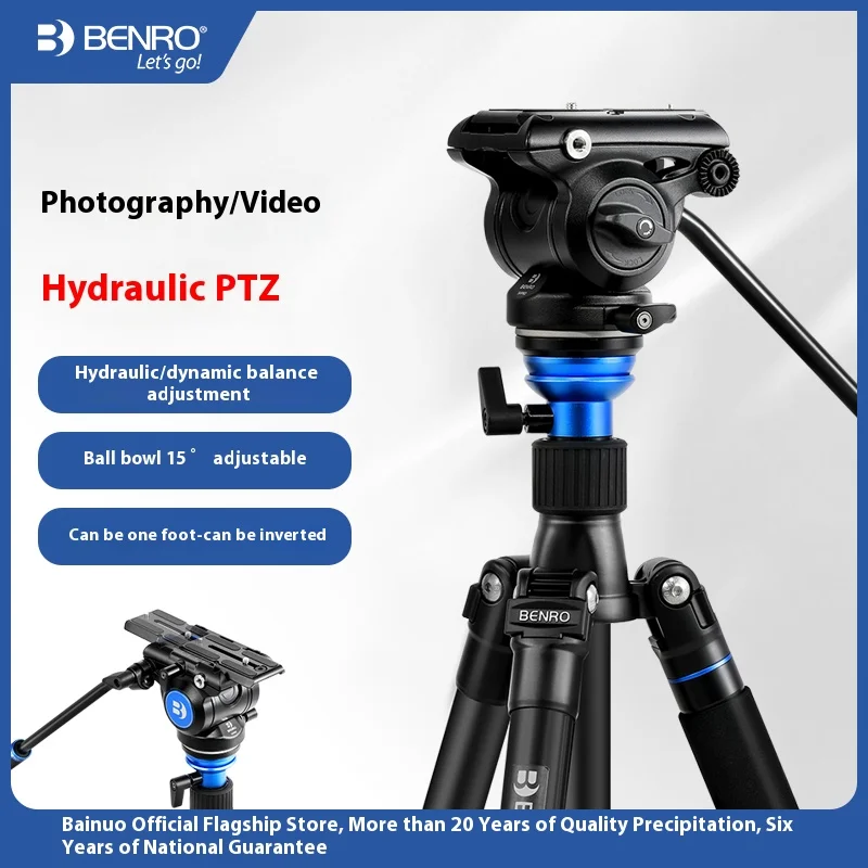 

Штатив Benro A1883FS2N A2883FS4N для камер Micro SLR, профессиональная подставка для телеобъективов