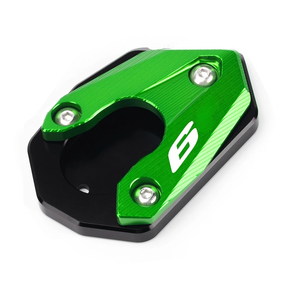 Motorcycle Decoration Accessories Foot Kickstand Side Stand Extension Pad For er6n er6f ER6N ER6F ER 6n 6f 2011 2012 2013 2014