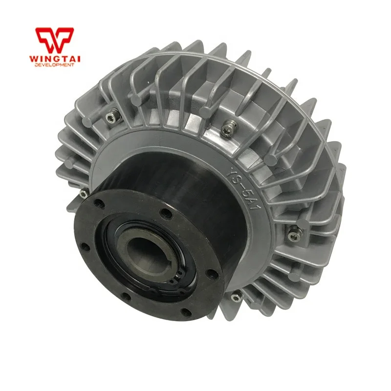 Embrague de polvo magnético de enfriamiento natural