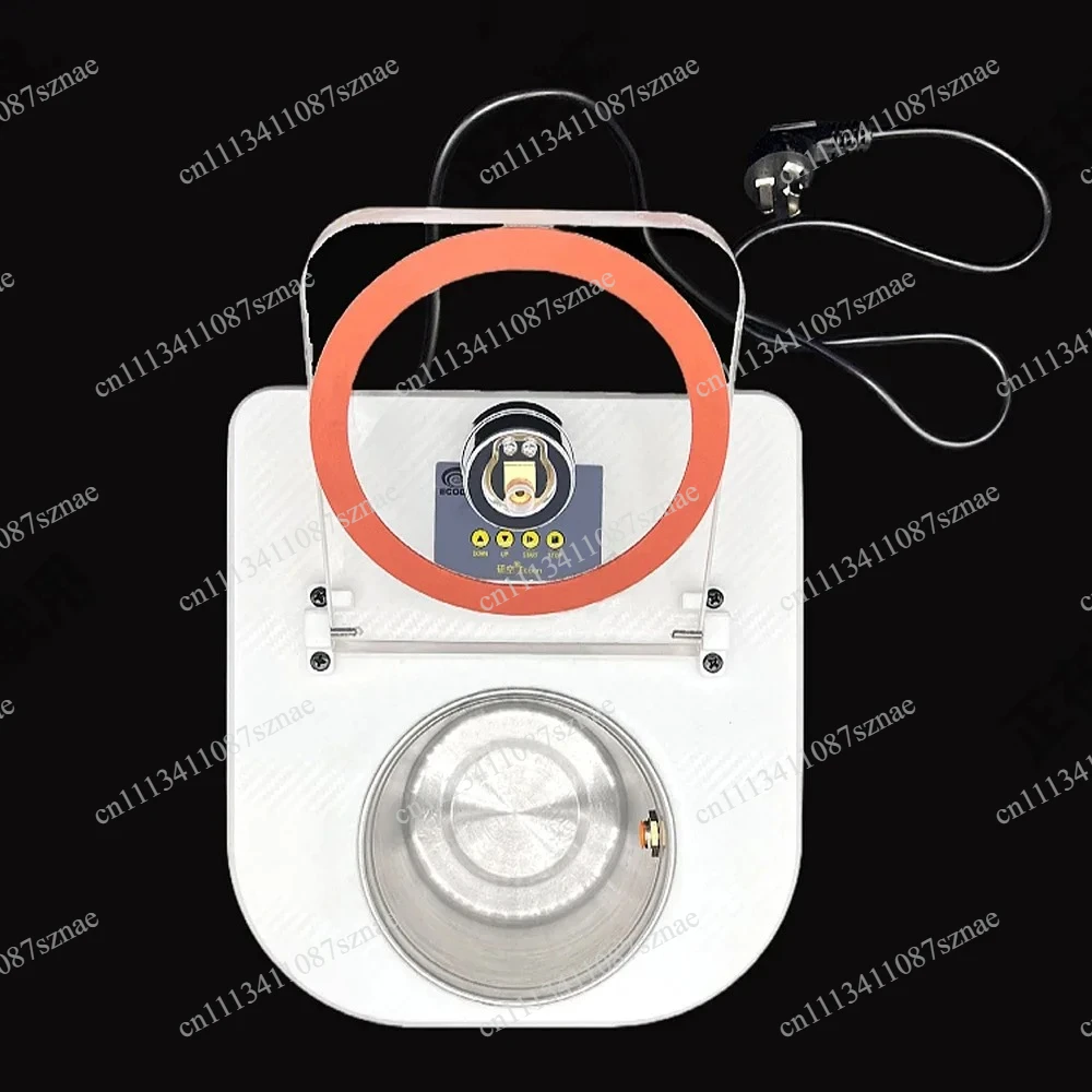 AC 220V Smart Vacuum Defoaming Machine with Digital Display for Silicone, Epoxy Resin, DIY Crafts Vacuum Degassing Chamber