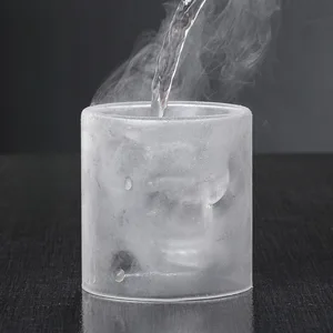 Doppelschicht-Schädelglasbecher, hohe temperaturfeste, Borosilitium, Kaffee, Whisky, Cocktail 12 Hauptverkaufsbecher - №2